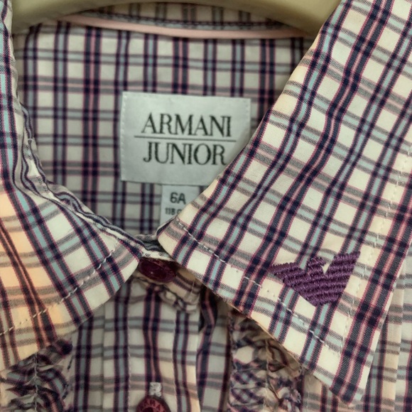 Armani Junior fitted shirt - Picture 3 of 5